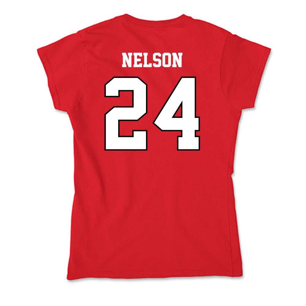 Youngstown State - NCAA Baseball : Braylon Nelson - Classic Shersey Soft Style Women’s T-Shirt-1