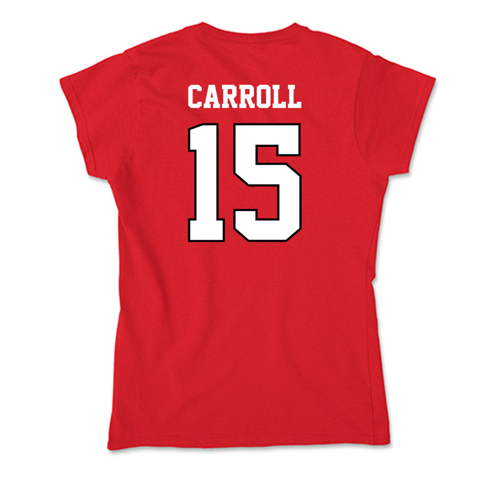 Youngstown State - NCAA Men's Basketball : Cris Carroll - Classic Shersey Soft Style Women’s T-Shirt-1