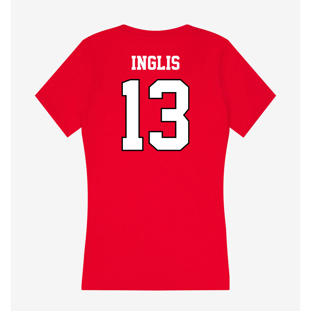 Youngstown State - NCAA Football : Danny Inglis - Classic Shersey Women's V-Neck T-Shirt-1