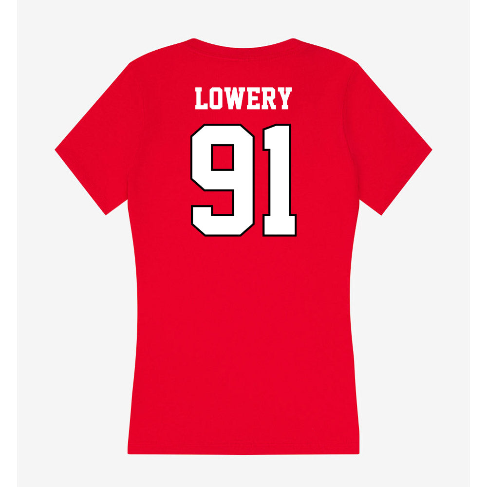 Youngstown State - NCAA Football : Reighn Lowery - Classic Shersey Women's V-Neck T-Shirt-1