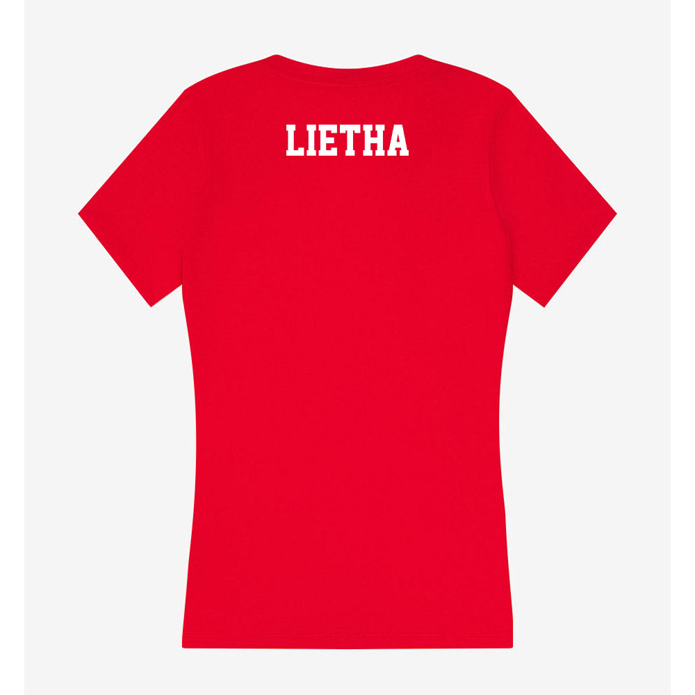 Youngstown State - NCAA Women's Bowling : Taylor Lietha - Classic Shersey Women's V-Neck T-Shirt-1