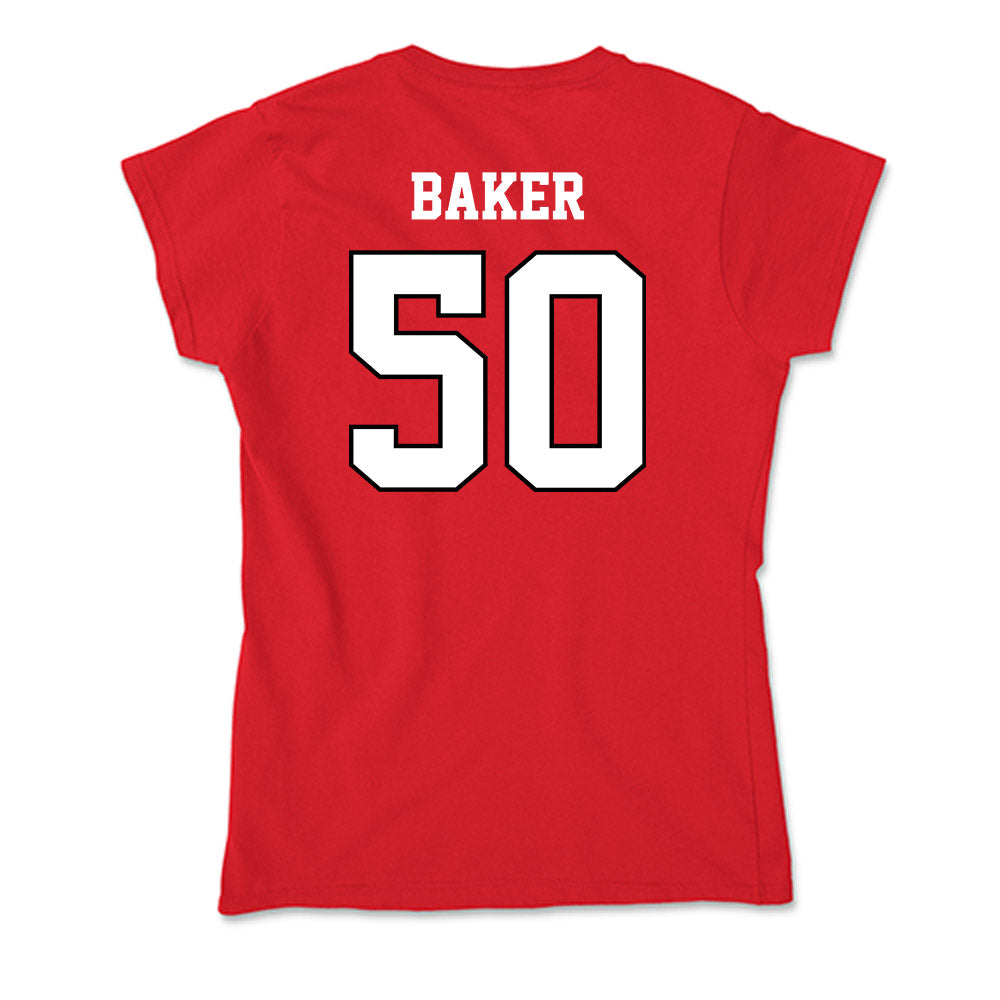 Youngstown State - NCAA Women's Basketball : Sarah Baker - Classic Shersey Soft Style Women’s T-Shirt-1