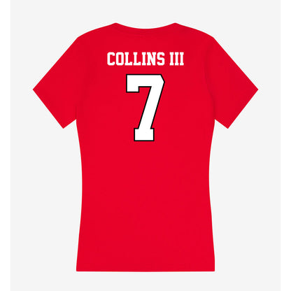 Youngstown State - NCAA Football : Raleigh Collins III - Classic Shersey Women's V-Neck T-Shirt-1