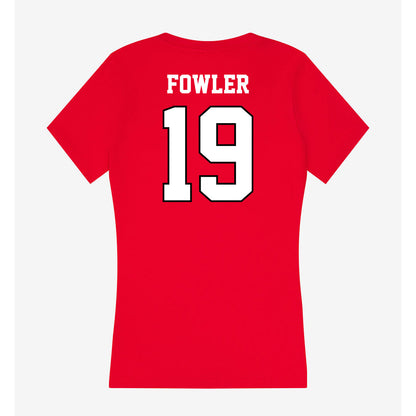 Youngstown State - NCAA Baseball : Thomas Fowler - Classic Shersey Women's V-Neck T-Shirt-1