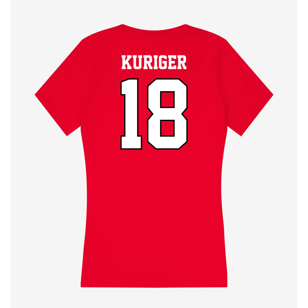 Youngstown State - NCAA Baseball : Brayden Kuriger - Classic Shersey Women's V-Neck T-Shirt-1