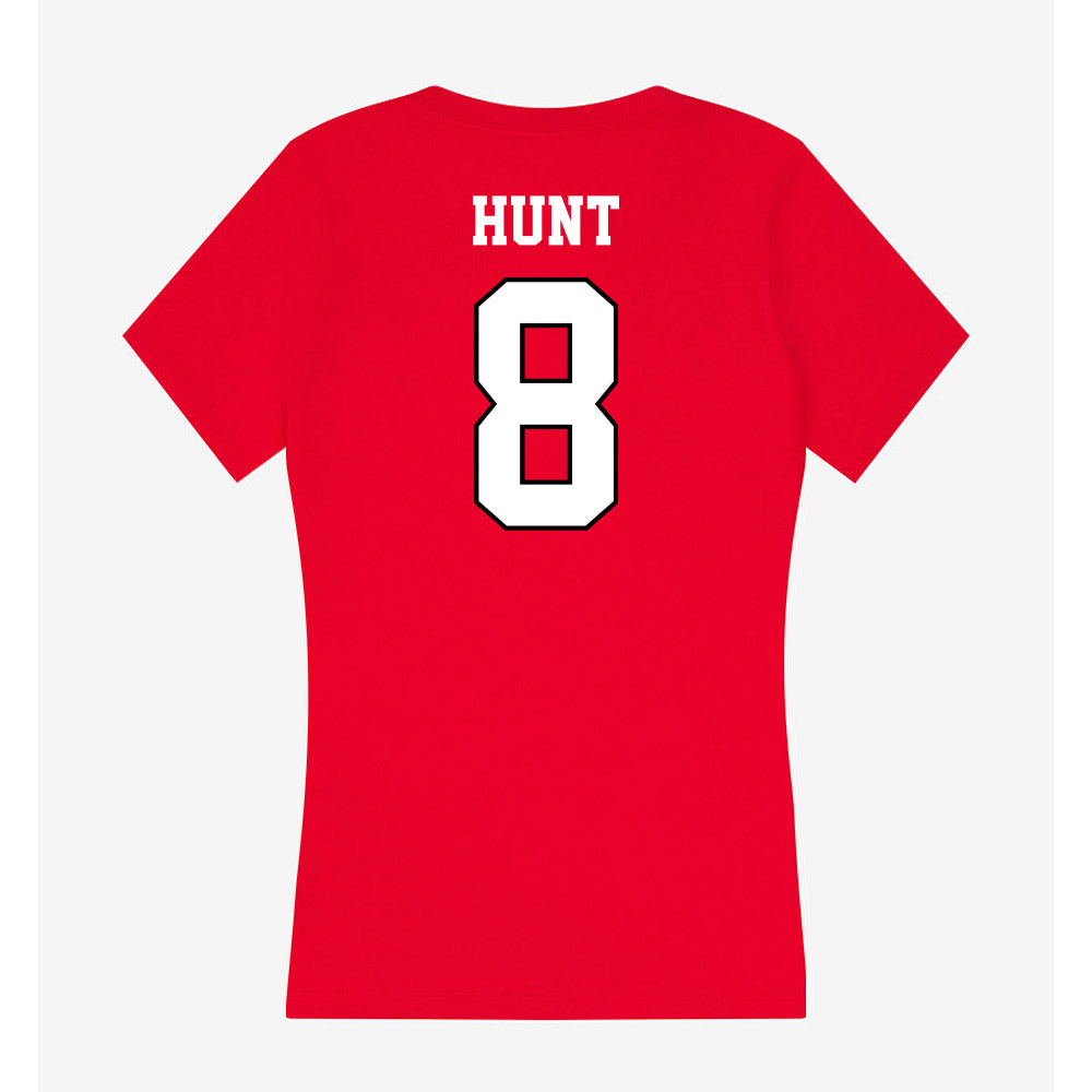 Youngstown State - NCAA Football : Bryan Hunt - Classic Shersey Women's V-Neck T-Shirt-1