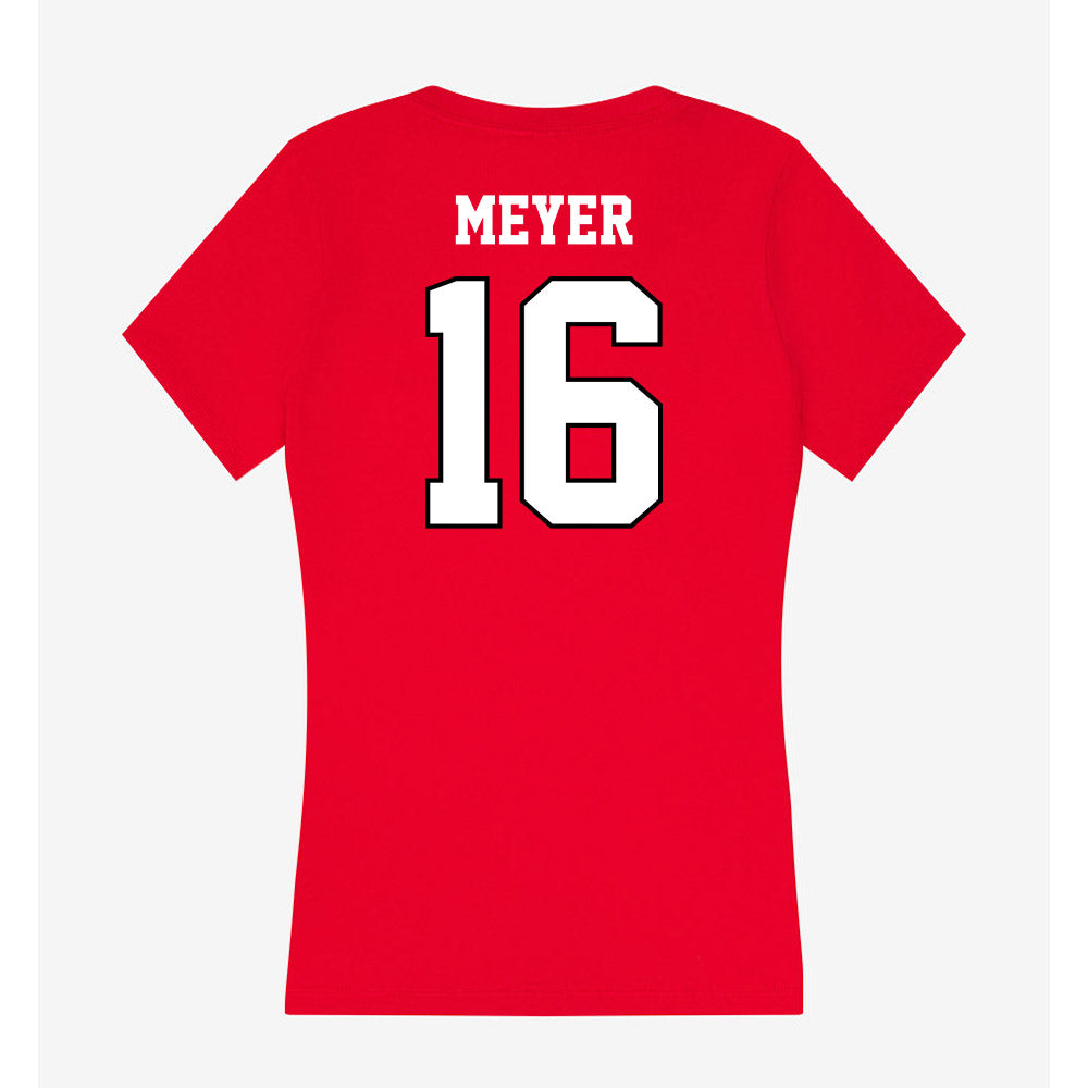 Youngstown State - NCAA Softball : Isabella Meyer - Classic Shersey Women's V-Neck T-Shirt-1