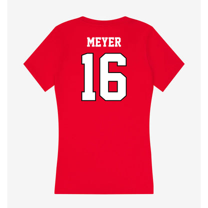 Youngstown State - NCAA Softball : Isabella Meyer - Classic Shersey Women's V-Neck T-Shirt-1