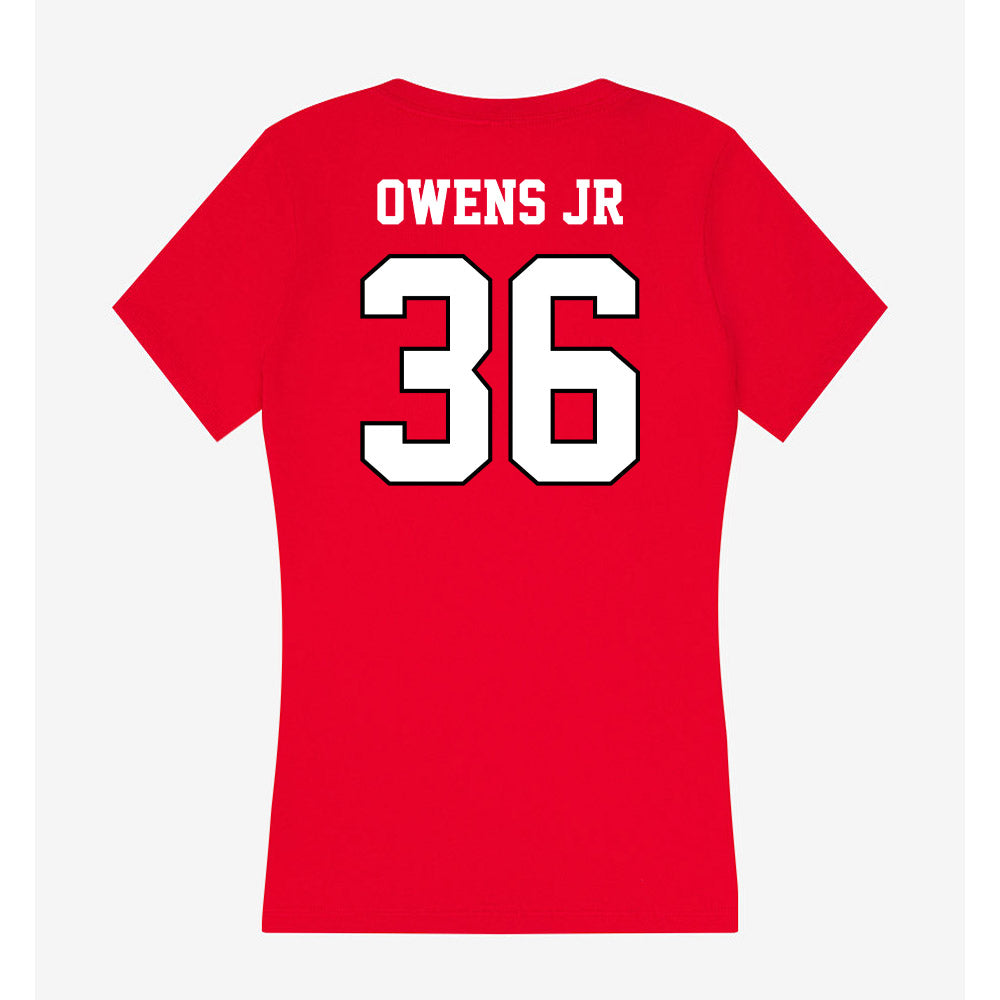 Youngstown State - NCAA Football : Rod Owens jr - Classic Shersey Women's V-Neck T-Shirt-1