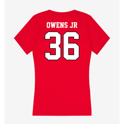 Youngstown State - NCAA Football : Rod Owens jr - Classic Shersey Women's V-Neck T-Shirt-1