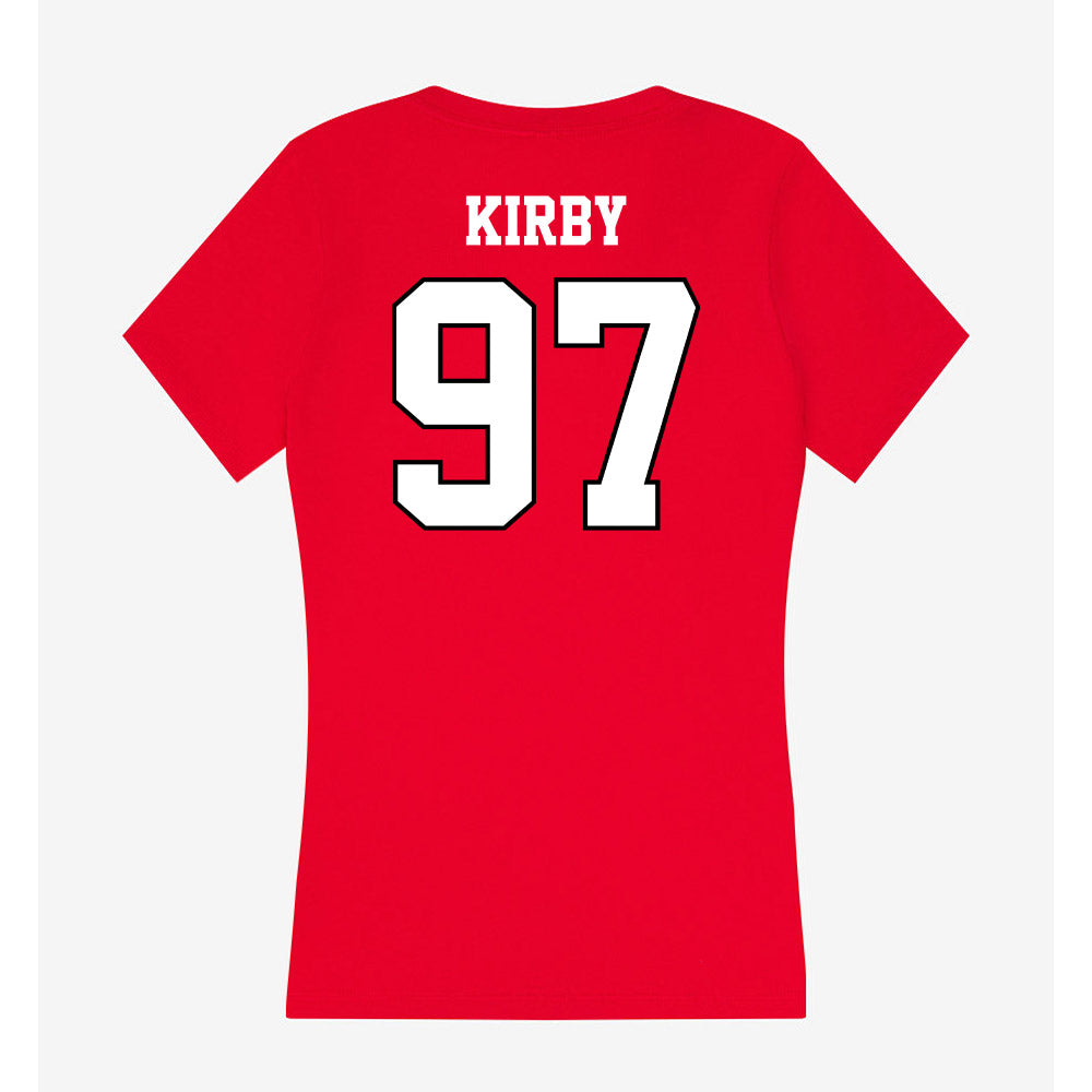Youngstown State - NCAA Football : Dshawn Kirby - Classic Shersey Women's V-Neck T-Shirt-1