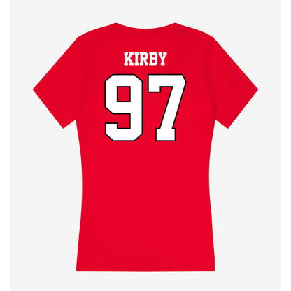 Youngstown State - NCAA Football : Dshawn Kirby - Classic Shersey Women's V-Neck T-Shirt-1