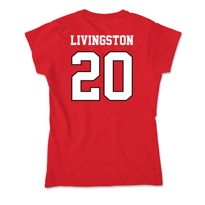 Youngstown State - NCAA Men's Basketball : Jamar Livingston - Classic Shersey Soft Style Women’s T-Shirt-1