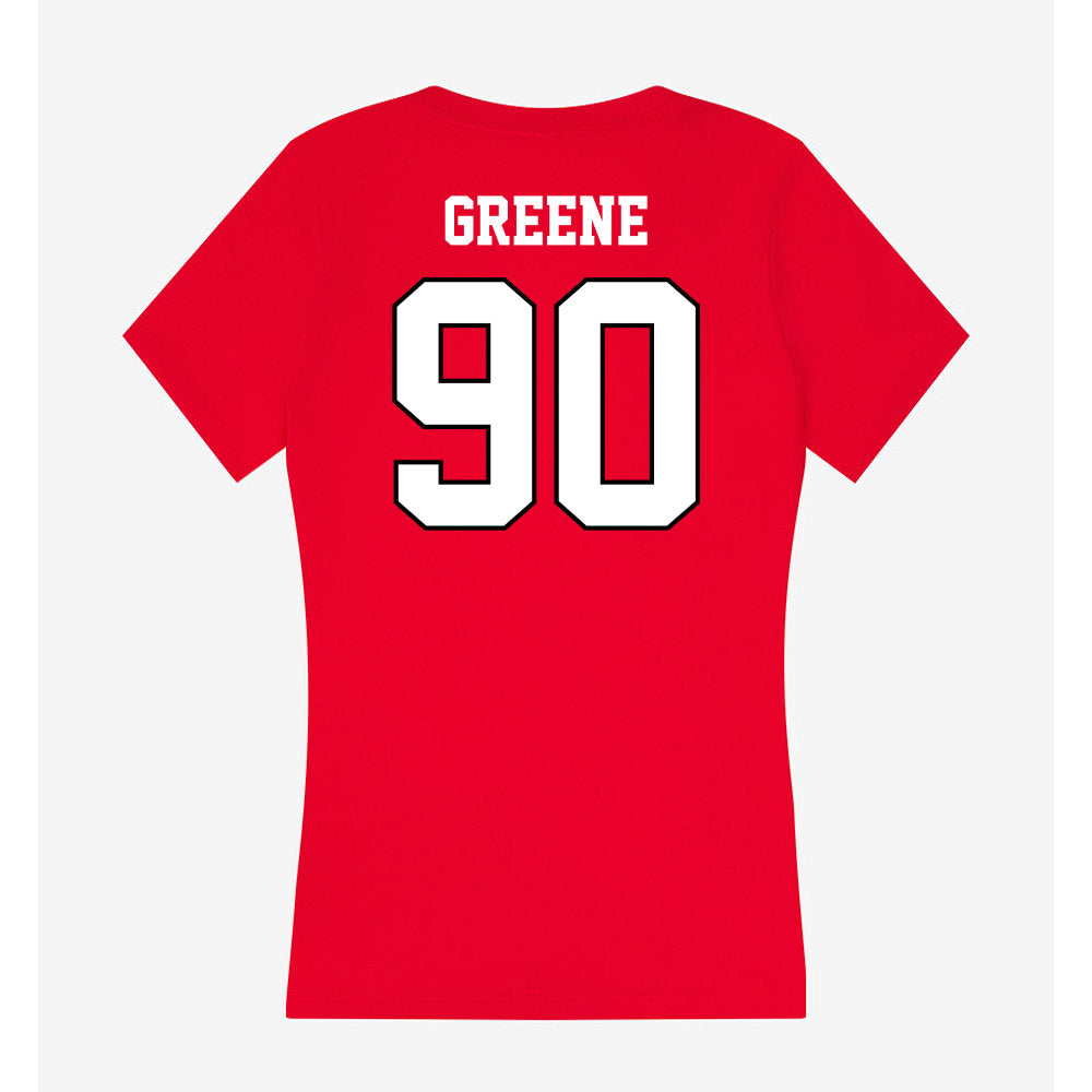 Youngstown State - NCAA Football : Conlan Greene - Classic Shersey Women's V-Neck T-Shirt-1