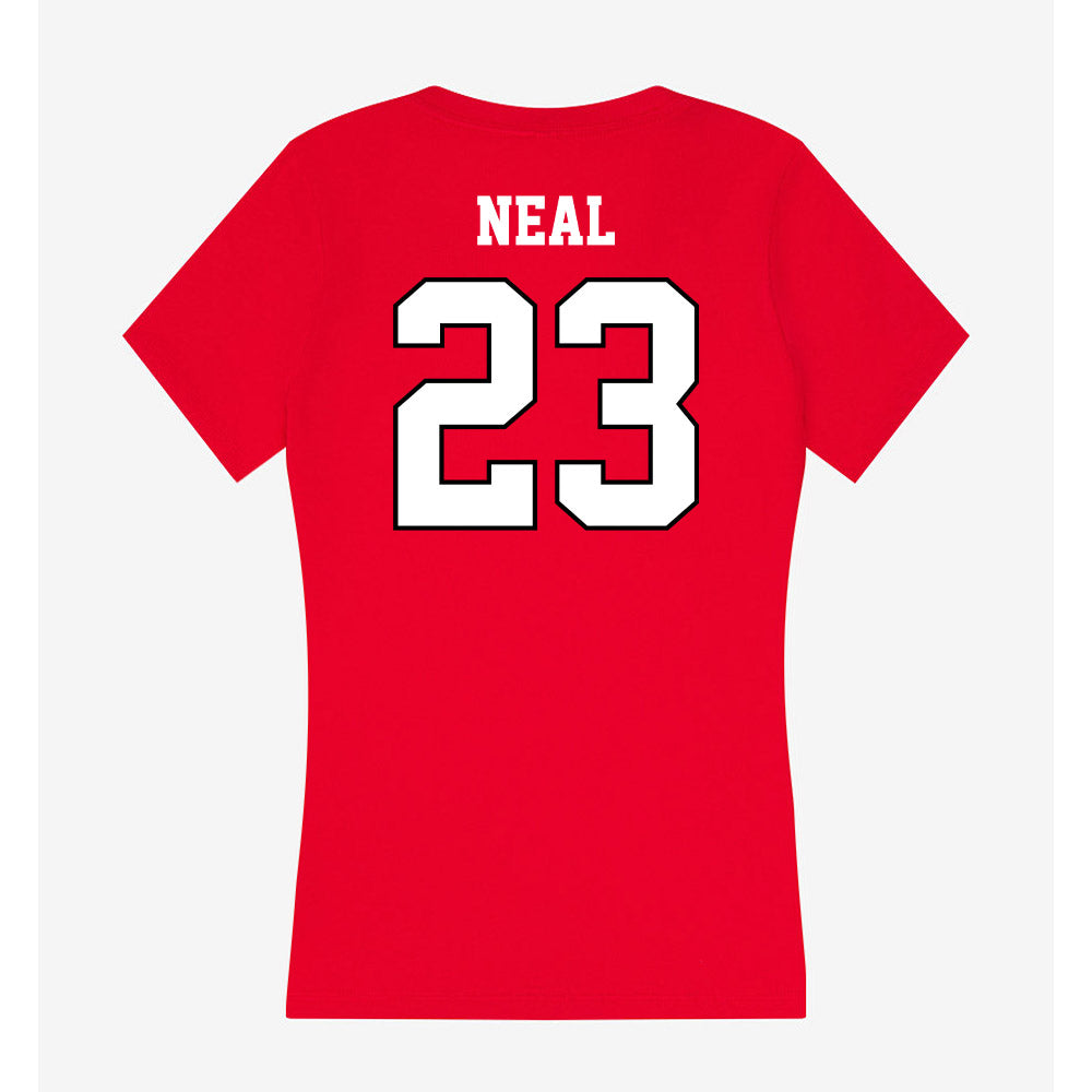 Youngstown State - NCAA Football : Zion Neal - Classic Shersey Women's V-Neck T-Shirt-1