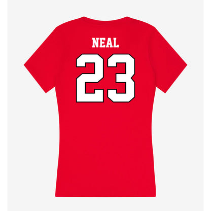 Youngstown State - NCAA Football : Zion Neal - Classic Shersey Women's V-Neck T-Shirt-1
