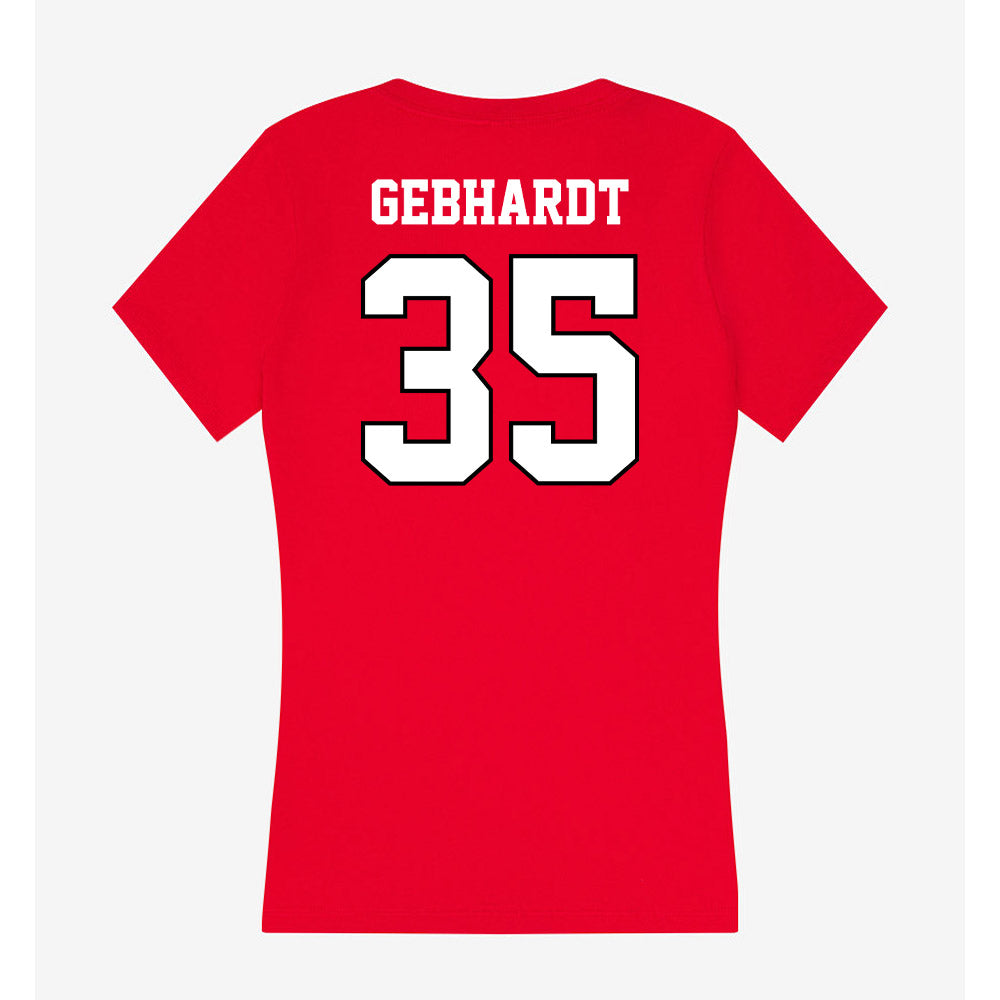 Youngstown State - NCAA Baseball : Braden Gebhardt - Classic Shersey Women's V-Neck T-Shirt-1