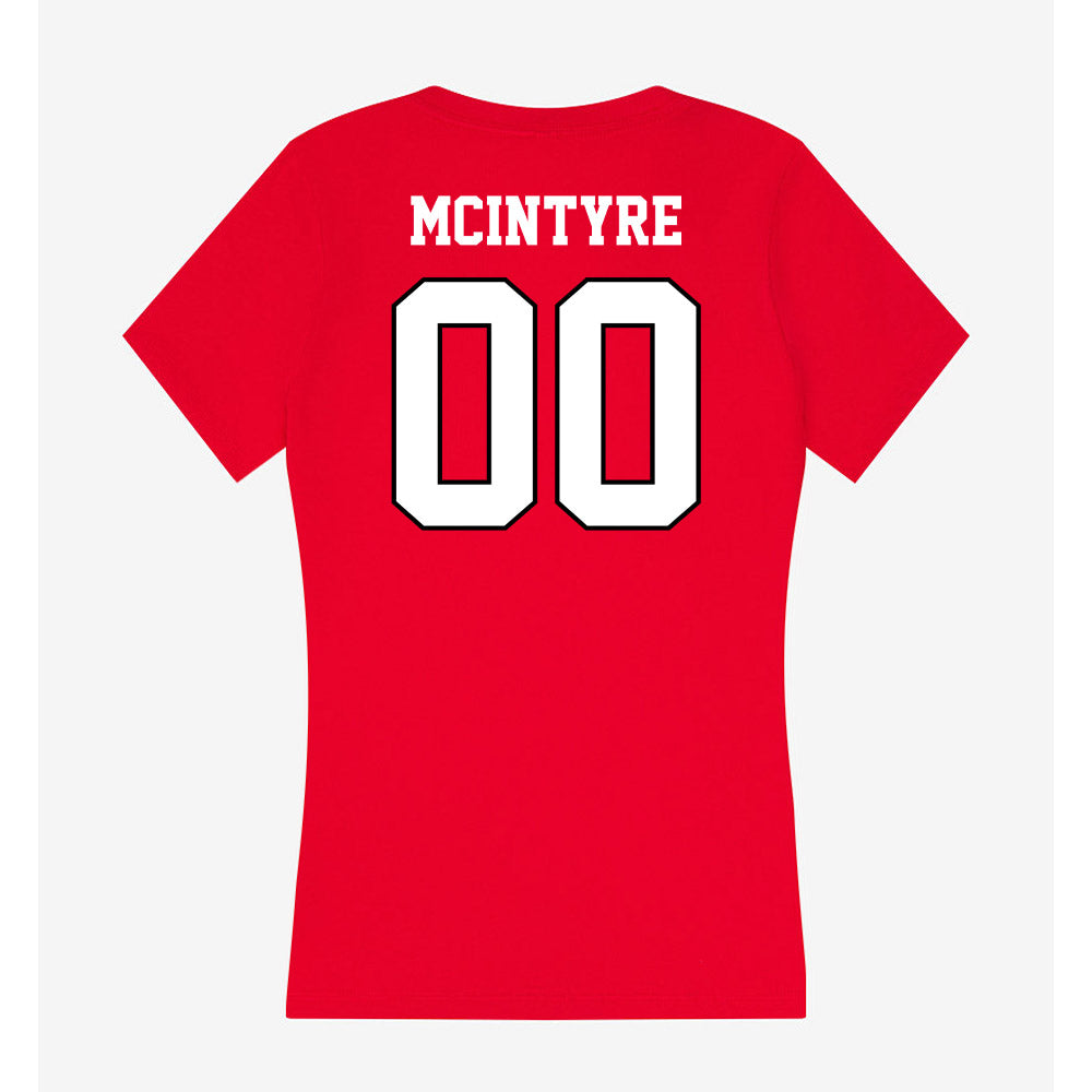 Youngstown State - NCAA Baseball : Charlie McIntyre - Classic Shersey Women's V-Neck T-Shirt-1