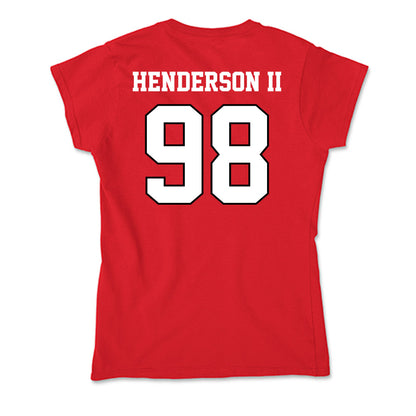 Youngstown State - NCAA Football : Marcus Henderson ii - Classic Shersey Soft Style Women’s T-Shirt-1