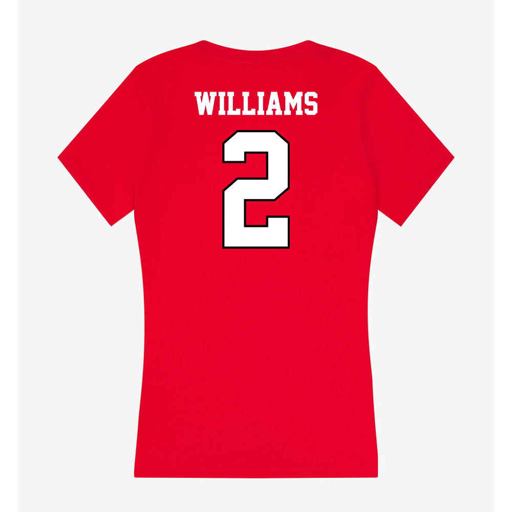 Youngstown State - NCAA Football : Dorian Williams - Classic Shersey Women's V-Neck T-Shirt-1