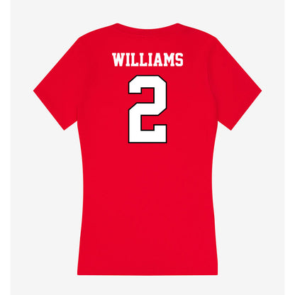 Youngstown State - NCAA Football : Dorian Williams - Classic Shersey Women's V-Neck T-Shirt-1