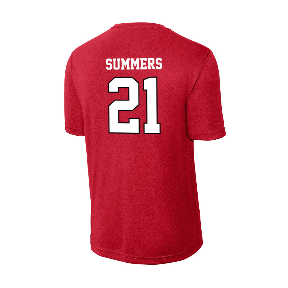 Youngstown State - NCAA Men's Basketball : Elijah Summers - Classic Shersey Activewear T-Shirt-1