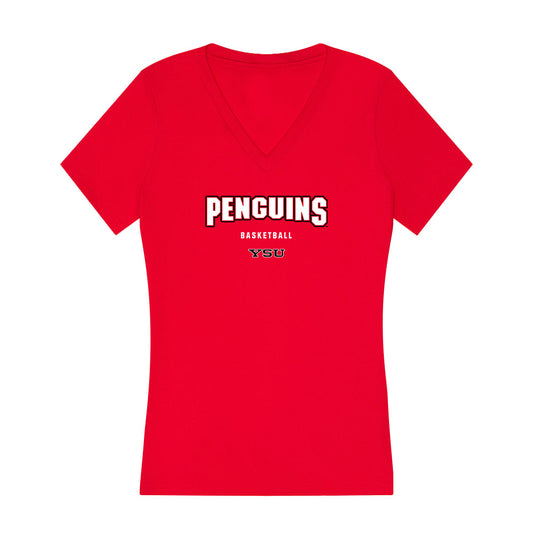 Youngstown State - NCAA Women's Basketball : Mia Kalich - Classic Shersey Women's V-Neck T-Shirt-0