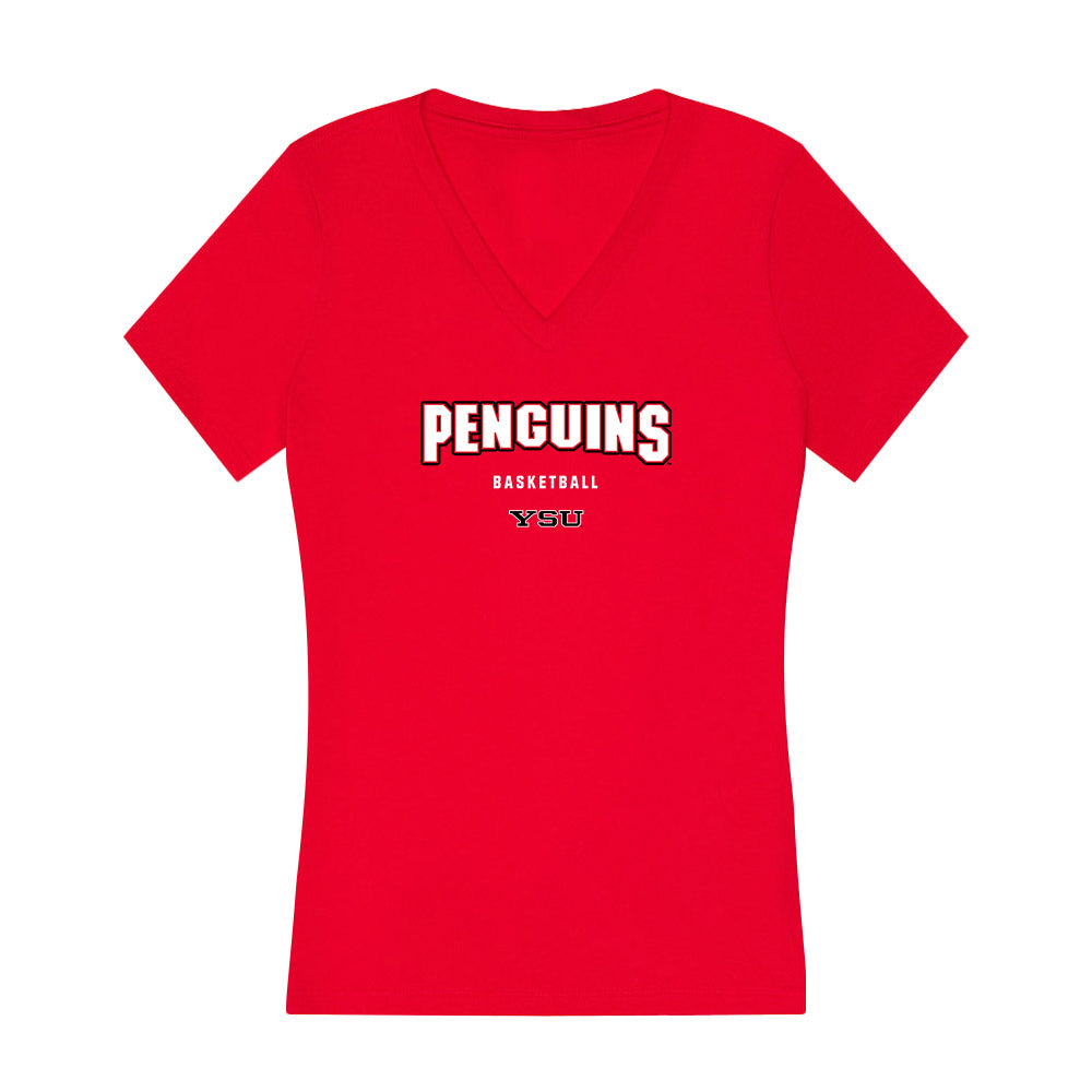 Youngstown State - NCAA Women's Basketball : Gemma Walker - Classic Shersey Women's V-Neck T-Shirt-0