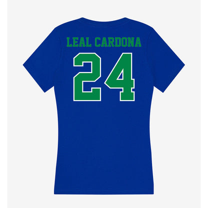 Texas A&M Corpus Christi - NCAA Women's Soccer : Cilia Leal Cardona - Women's V-Neck T-Shirt-1