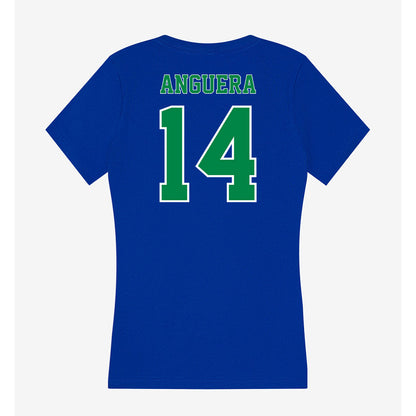 Texas A&M Corpus Christi - NCAA Women's Basketball : Bruna Anguera - Women's V-Neck T-Shirt-1