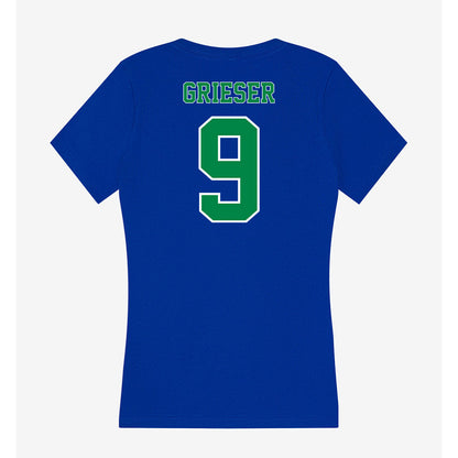 Texas A&M Corpus Christi - NCAA Women's Volleyball : Simone Grieser - Women's V-Neck T-Shirt-1