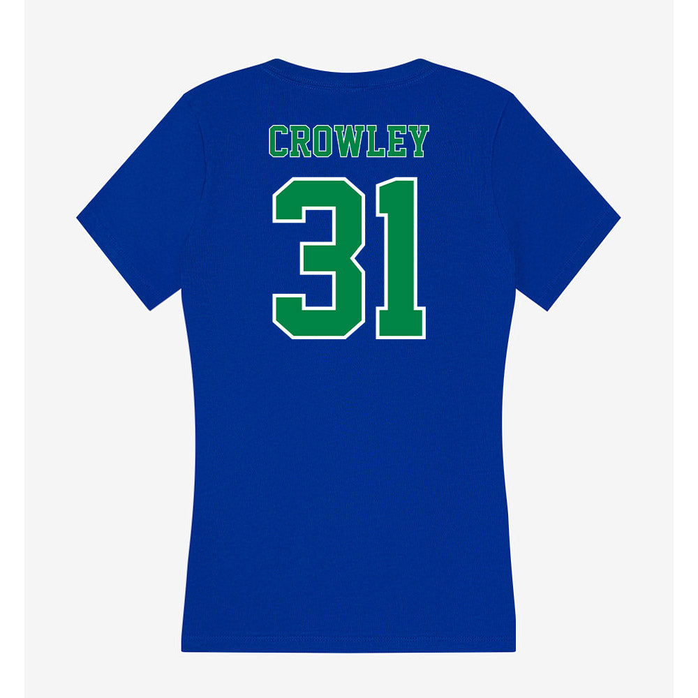 Texas A&M Corpus Christi - NCAA Baseball : Nicho Crowley - Women's V-Neck T-Shirt-1