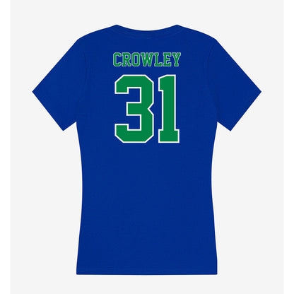 Texas A&M Corpus Christi - NCAA Baseball : Nicho Crowley - Women's V-Neck T-Shirt-1