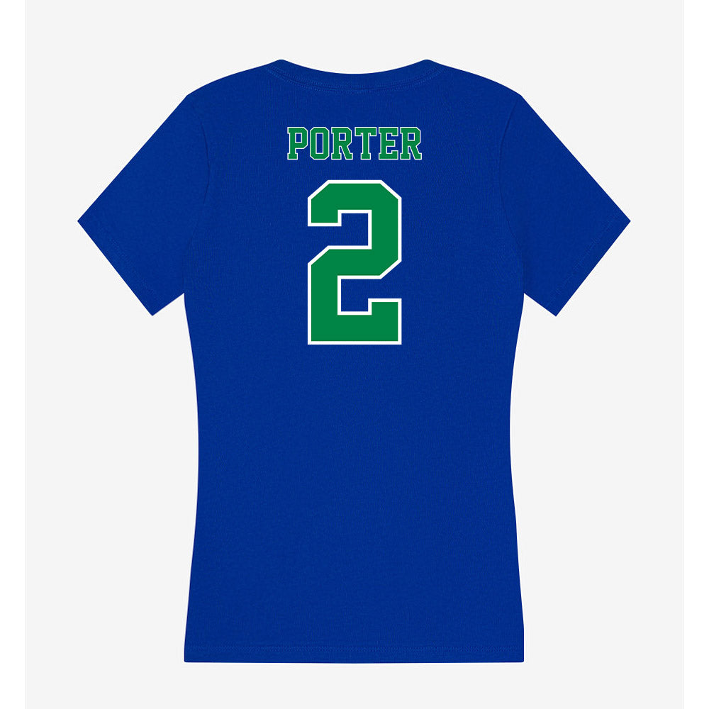 Texas A&M Corpus Christi - NCAA Women's Soccer : Katie Porter - Women's V-Neck T-Shirt-1