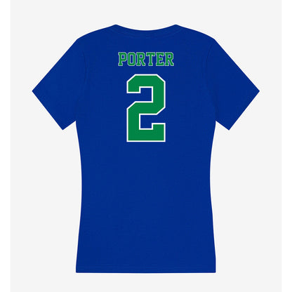 Texas A&M Corpus Christi - NCAA Women's Soccer : Katie Porter - Women's V-Neck T-Shirt-1