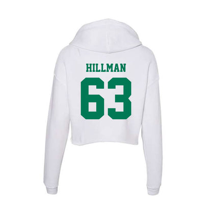 Norfolk State - NCAA Football : Jaylen Hillman - Women's Crop Fleece Hoodie-1