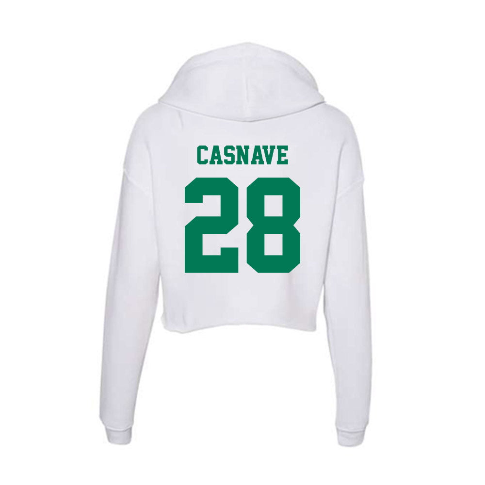 Norfolk State - NCAA Football : Kameron Casnave - Women's Crop Fleece Hoodie-1