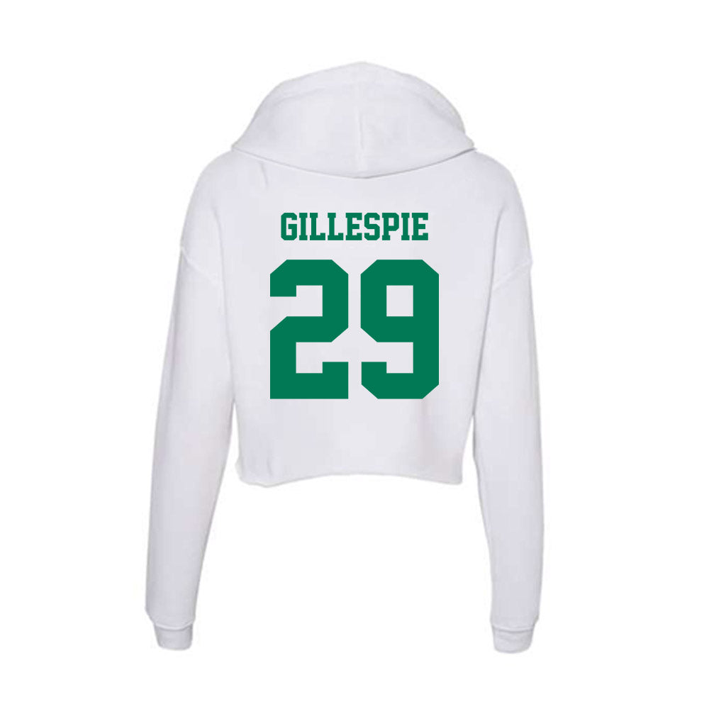 Norfolk State - NCAA Baseball : Hunter Gillespie - Women's Crop Fleece Hoodie-1