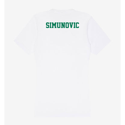 Norfolk State - NCAA Men's Tennis : Dominik Simunovic - Women's V-Neck T-Shirt-1