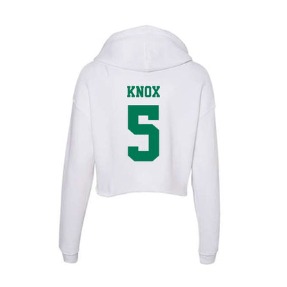 Norfolk State - NCAA Football : Bam Knox - Women's Crop Fleece Hoodie-1