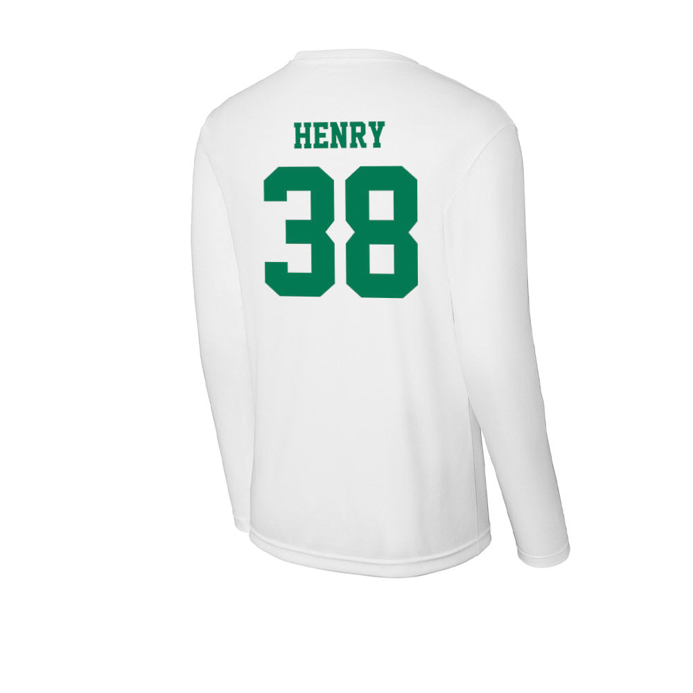 Norfolk State - NCAA Football : Christian Henry - Activewear Long Sleeve T-Shirt-1