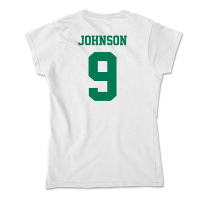 Norfolk State - NCAA Football : Reggie Johnson - Soft Style Women’s T-Shirt-1