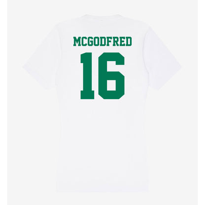 Norfolk State - NCAA Football : Mayoy McGodfred - Women's V-Neck T-Shirt-1
