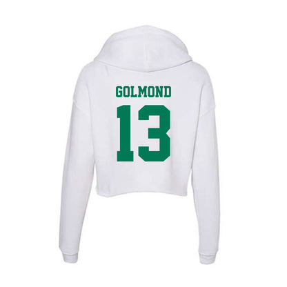 Norfolk State - NCAA Football : DaJean Golmond - Women's Crop Fleece Hoodie-1