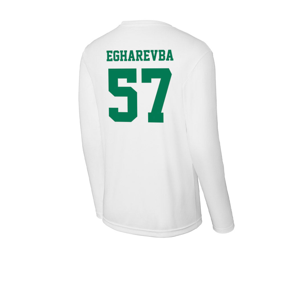 Norfolk State - NCAA Football : Samuel Egharevba - Activewear Long Sleeve T-Shirt-1