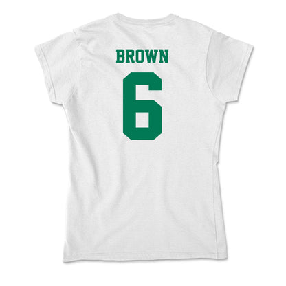 Norfolk State - NCAA Football : Jihad Brown - Soft Style Women’s T-Shirt-1