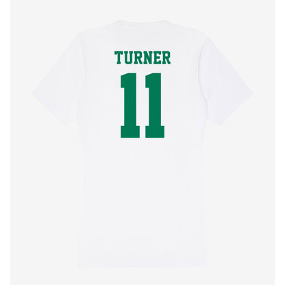 Norfolk State - NCAA Football : Caleb Turner - Women's V-Neck T-Shirt-1
