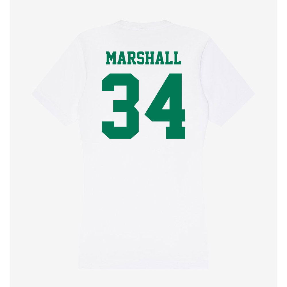 Norfolk State - NCAA Football : Jacoby Marshall - Women's V-Neck T-Shirt-1