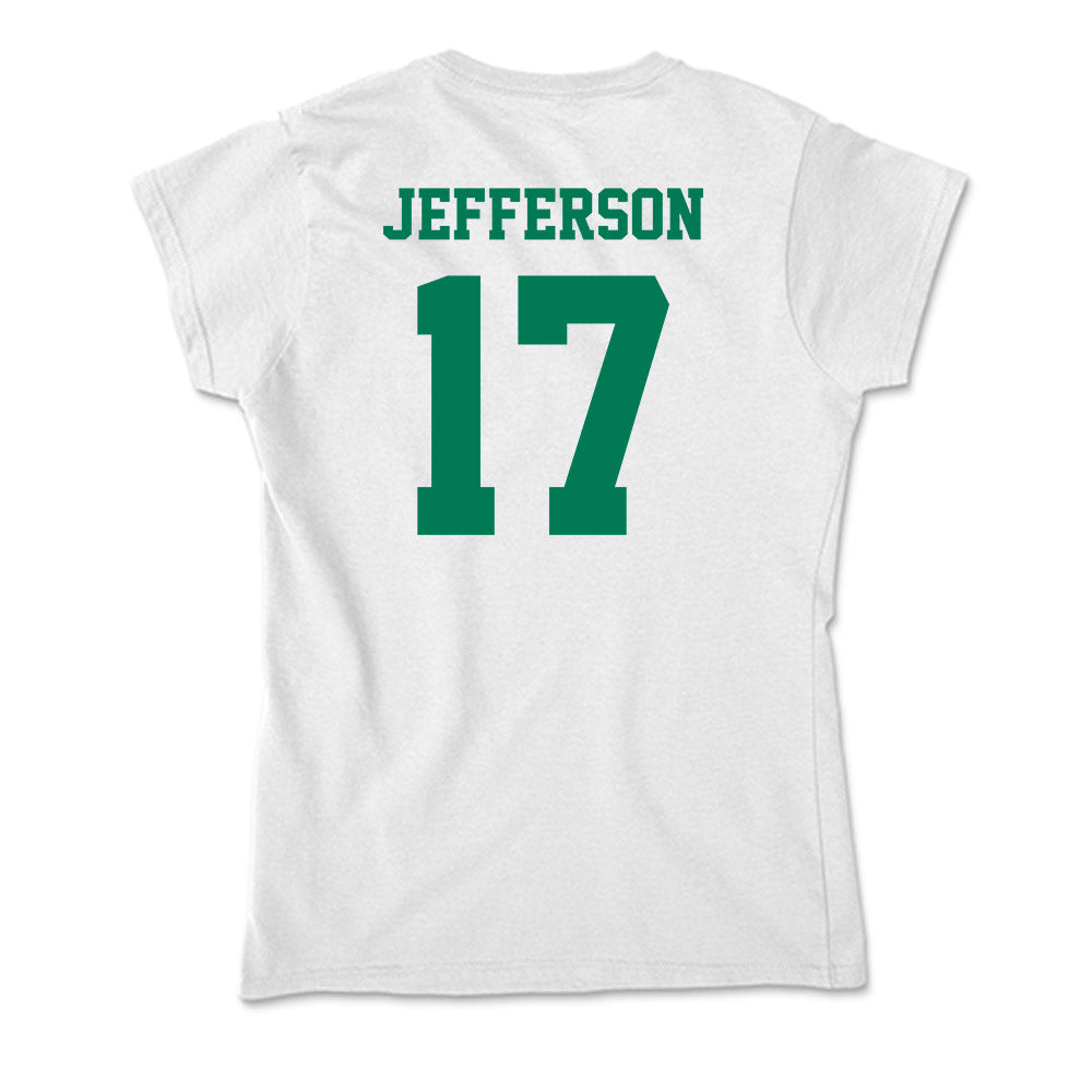 Norfolk State - NCAA Baseball : Emmett Jefferson - Soft Style Women’s T-Shirt-1