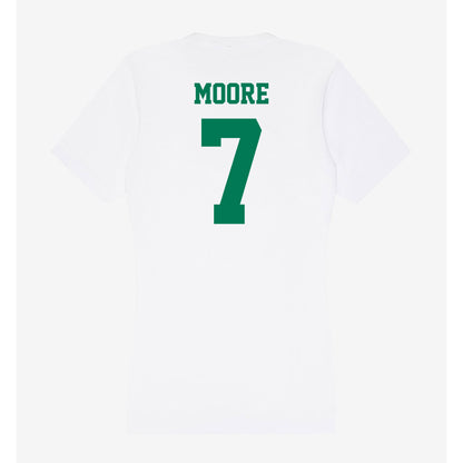 Norfolk State - NCAA Football : Ravon Moore - Women's V-Neck T-Shirt-1